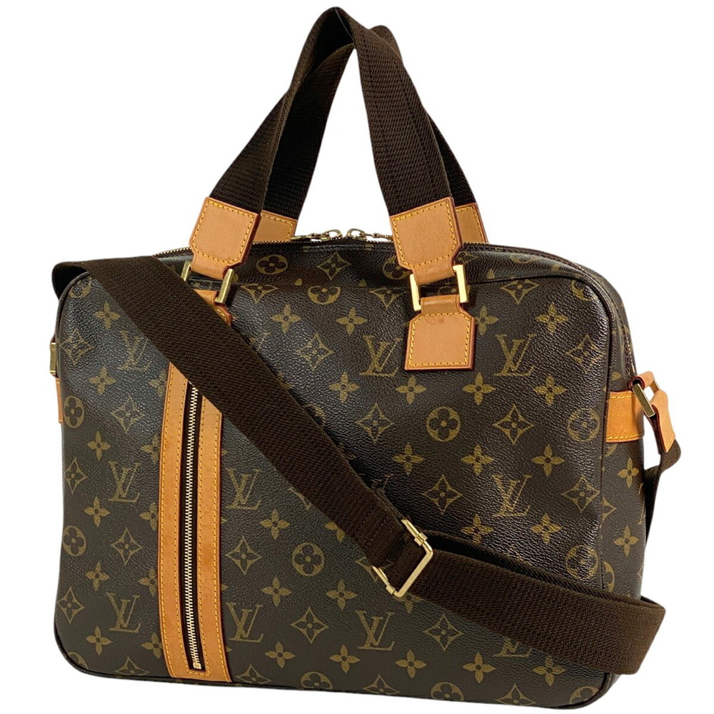 Louis Vuitton Sac Bosphore Handbag Shoulder Bag Monogram Brown